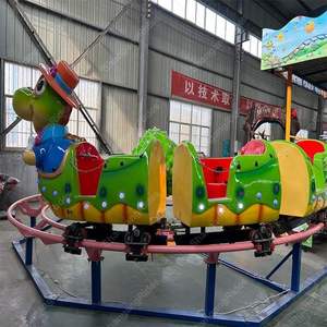Petit parc d'attractions de jardin, mini montagnes russes à animaux, Wacky Worm, sur remorque pour <span class=keywords><strong>fête</strong></span> <span class=keywords><strong>foraine</strong></span>, aire de jeux - Product Image 2