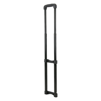 Poignée de chariot à bagages télescopique réglable en aluminium, taille personnalisée de haute qualité en plastique, pcs