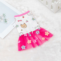 Source Usine Nouvelle Arrivée Doux Confortable Maille Chien Princesse Jupe D'été Mignon Chien Robes