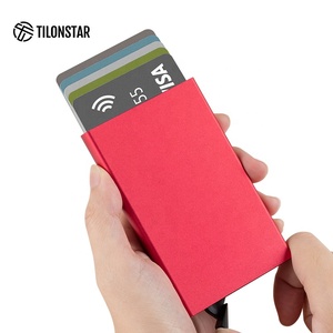 TILONSTAR TVC400 Travel Slimline Pop up Card Holder RFID Blocking Bank Credit Card Holders for Business - Product Image 2