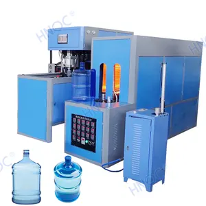 Semi Automatic Pvc Pe 19 Liter 20 Liter Plastic Water Bottle Blow Make Machine Blow Mould Machine