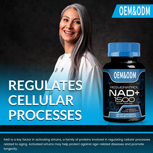 <span class=keywords><strong>Integratore</strong></span> in Capsule Vegane Personalizzabile OEM NAD+ Resveratrolo Naturale a Basso Contenuto di Zuccheri per Adulti, Migliora l'Immunità e Aumenta la Resistenza, Unisex - Product Image 5