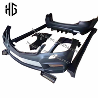 Kit de carrosserie Wd Style pare-chocs de voiture jupe latérale ailes pour Mercedes classe E W212 E63 convertir en Kit de carrosserie Wald Style 2010-2013