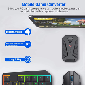 ชุดคีย์บอร์ดและเมาส์แบบมีสายสำหรับเล่นเกมส์  แปลงเป็นปืนยิง  <span class=keywords><strong>ค</strong></span>ีย์บอร์ดเกมมิ่งแบบกลไกสำหรับเล่น PUBG - Product Image 6