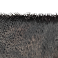 Tissu en fausse fourrure à poils longs de couleur vive, 100 % polyester, fourrure synthétique pour cosplay, Halloween, poupée en peluche, vêtement de fête, personnalisé