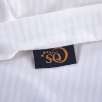 Vente directe d'usine taille personnalisée en gros luxe doux et soyeux hôtel linge de bain drap de lit taie d'oreiller ensemble de literie