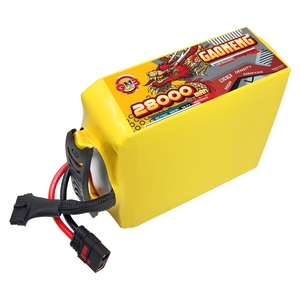 Batterie Li-ion semi-solide GAONENG GNB 16S 59.2V 28000mAh 28AH 5C 10C QS8 pour drone FPV de grande taille et aéronef UAV - Product Image 1
