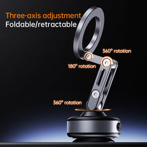 Складной магнитный автомобильный держатель для телефона Boneruy X93 2025 для iPhone 16 15 Pro Макс с вращением на 360 градусов с поворотом на 360 градусов - Product Image 2