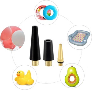Bicycle Valve Adaptor, Brass Bike Pump Adapters Ball Pump Needle Balloon <b>Inflatable</b> <b>Toys</b> Nozzle Adapter Air Pump <b>Accessories</b> - Product Image 3