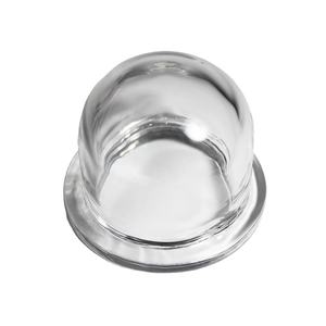 플랜지가있는 VY 광학 하이 퀄리티 광학 석영 유리 하이퍼 반구형 돔 렌즈 - Product Image 1