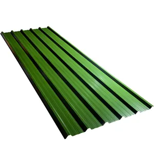 Fabricación DE FÁBRICA DE China, láminas de acero corrugado de color de techo recubierto, Arabia Saudita a la venta
