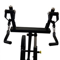 Machine à tirer vers le bas à charge libre Kpeakfit, équipement commercial de musculation dorsale pour salle de sport, approvisionnement direct usine