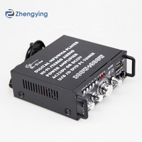 Amplificateur de puissance audio numérique domestique 110-220V avec basses Hifi FM Fonctionnalités musicales automatiques Haut-parleurs de caisson de basses de voiture AV-263BT Matériel métallique