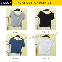 T-shirt d'été 3 couleurs personnalisable avec impression de haute qualité, motifs personnalisés gratuits et plusieurs procédés au choix