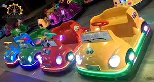 Voiture pare-chocs Laser Offre Spéciale pour enfants Amusement électrique enfants batterie Kart exploité Machine de jeu de pièces métal en fibre de verre Durable - Product Image 6