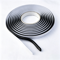 Scellant en caoutchouc butyle étanche de 7,9 mm pour portières de voiture, colle butyle en spirale pour rénovation, scellant pour phares