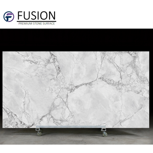 Iceland grey Pattern Quartz <span class=keywords><strong>slab</strong></span> và Cut-to-Size đá nhân tạo bền và phong cách cho bảng Top - Product Image 6