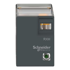 Relé Intermedio RXM4LB2JD Miniatura Enchufable - Harmony RXM4L 4 C/O 12 V 3 A con LED - Product Image 6