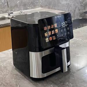 <span class=keywords><strong>Friteuse</strong></span> <span class=keywords><strong>à</strong></span> <span class=keywords><strong>air</strong></span> 1800W <span class=keywords><strong>à</strong></span> commande numérique tactile 8L avec 12 menus préréglés avec pot visible - Product Image 5