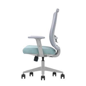 Sillón reclinable giratorio ejecutivo de malla de nailon moderno a estrenar, silla de oficina ergonómica, reposabrazos ajustables, 4 elevadores de gas con bloqueo e inclinación - Product Image 3