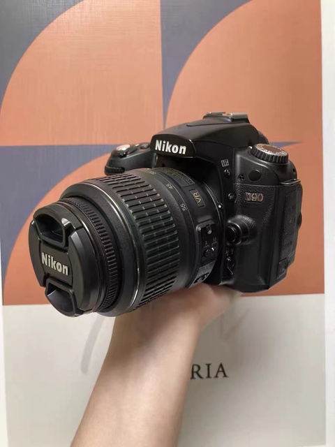 Best Quality USD222 Kit =D90+lens 18-105mm Original Ni kon Second hand Used Camera DSLR Professional Digital Camera Photography