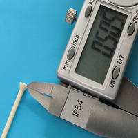 High Purity 99 Alumina Ceramic Pin OD4.4mm Length54 High Temperature Insulating Alignment Dowel Rod for Ceramic Parts Cutting