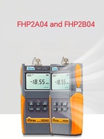 Puissancemètre optique numérique rechargeable haute précision adapté aux fibres monomodes et multimodes (modèles FHP2A04/FHP2B04)