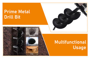 Epa Goedgekeurde Benzine Aarde Vijzel 62cc Grondgat Koppel Boormachine Commerciële Graafwerktuigen Aandrijving Aarde Vijzels Te Koop - Product Image 4