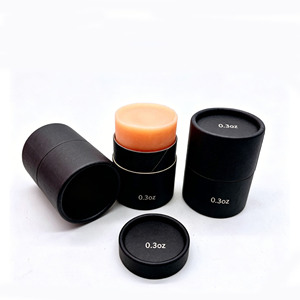 Eco Friendly Packaging for <b>Lip</b> Balm /deodorant/cosmetic 0.5 oz Push-Up Paper Tube - Product Image 3