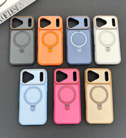 Coque de téléphone magnétique anti-collision multicolore pour iPhone 18 Pro Max 17 16 15 14, étuis de téléphone portable 17 Pro Max 13