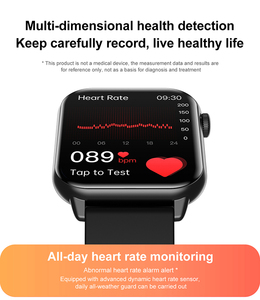 Montre connectée ZW64 à prix abordable de l'usine <span class=keywords><strong>Hband</strong></span>, écran AMOLED de 1,85 pouce, mode sport, suivi de la fréquence cardiaque et du sommeil, suivi de la santé et de la forme physique - Product Image 5
