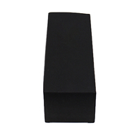 Caja de Embalaje para Whisky de Cartón Negro de Alta Calidad con Logotipo Impreso Personalizado, Grabado en Relieve con Lámina Plateada y Materiales Reciclados