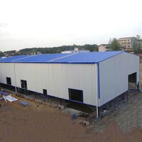 Edificio de Almacenes de Múltiples Pisos, Estructura de Acero, Almacén de Construcción Rápida, Hangar de Almacenamiento Prefabricado