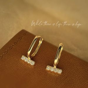 Boucles d'oreilles créoles en or 18 carats avec diamant naturel Xinfly 0,24 ct - Product Image 3