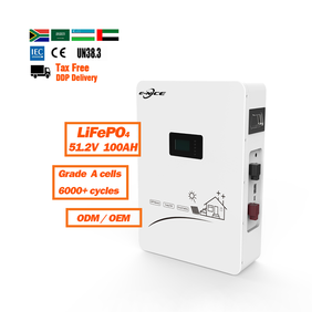 Batería de Litio Hierro de Alta Calidad E-Nice 48V 100Ah 200Ah 51.2V 100ah 200Ah Powerwall para el Mercado <span class=keywords><strong>Gobel</strong></span> - Product Image 2