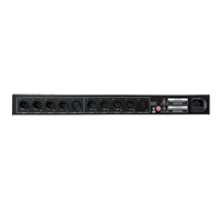 224XL Crossover Audio 4 Voies Professionnel avec Sortie Subwoofer 2/4 pour Spectacle Scénique