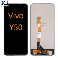 Écran d'affichage original de marque XJ en gros pour Vivo Y50, assemblage d'écran tactile LCD avec garantie de 2 ans