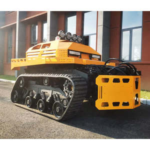RoboMaster Firefighting <b>Robot</b> Rubber Track Chassis Hydraulic System Long Range Operation - Product Image 4