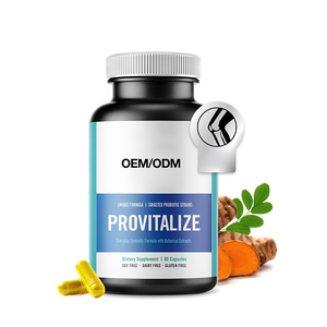 OEM Probiotique avec curcuma pour le soutien des articulations et du poids Apaise la rigidité Favorise la flexibilité et gère les capsules de poids santé - Product Image 1