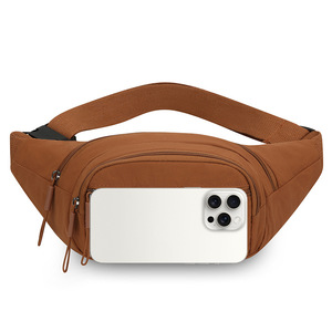 Women's Multi Compartment Waist <b>Bag</b> With Zipper Closure Portable Chest <b>Bag</b> For Everyday Use Solid Color 2026 Summer Style - Product Image 4