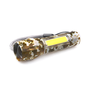 Tùy Chỉnh Camo Màu XPE COB LED 3W <span class=keywords><strong>180</strong></span> <span class=keywords><strong>Lumen</strong></span> Mini Linternas LED <span class=keywords><strong>Torch</strong></span> Với Side Ánh Sáng - Product Image 2