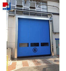 <span class=keywords><strong>Porte</strong></span> rapide d'usine étanche à l'eau avec servomoteur, bonne étanchéité, pour <span class=keywords><strong>entrée</strong></span> de salle blanche, accès par carte à puce, design moderne - Product Image 5