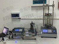 Prueba triaxial automática de suelo estándar ASTM, aparato de prueba triaxial, prueba triaxial de suelo