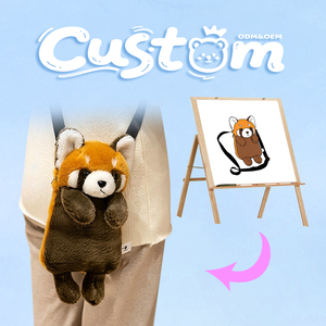 Bolso Bandolera de Peluche de Tigre Personalizado con Correa Extraíble, Bolso de Peluche de Animal Personalizado para Zoológicos y Tiendas de Regalos de Parques Temáticos - Product Image 1