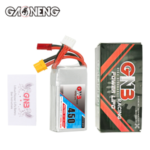 GAONENG GNB 3S 450MAH 11.1V 80C XT30 JST Dual Connector <b>Square</b> Type RC LiPo <b>Battery</b> FPV - Product Image 6