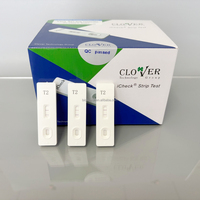 Kit de Prueba Rápida de Toxinas BC107 T2, 25 Pruebas, Rango de Detección 500-5000ppb, para Detección de Micotoxinas en Granos y Alimentos