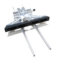 Adaptateur de rail de guidage en aluminium et plastique pour micro-réglage de table de guidage, plage d'ajustement 25 mm 297-350 mm pour le travail du bois