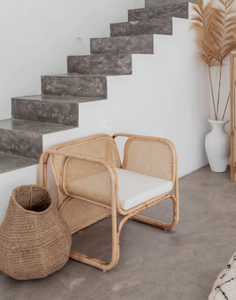 Tumbona de ratán hecha a mano, sofá cama para sala de estar y Hotel - Product Image 2