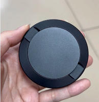 Boîte de rangement ronde portable en métal pour snus, vente en gros OEM d'usine, conteneur de poche personnalisé avec logo, support magnétique à vis pour sachets