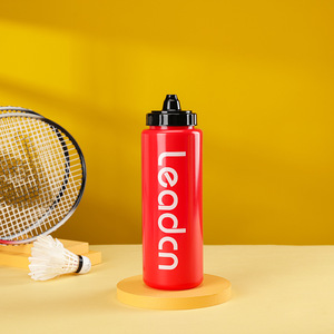 1000ML BPA-Free Sport Squeeze borraccia Design moderno con coperchio per palestra e ciclismo facile da spremere a tenuta stagna Mountain Bike Bidon - Product Image 3